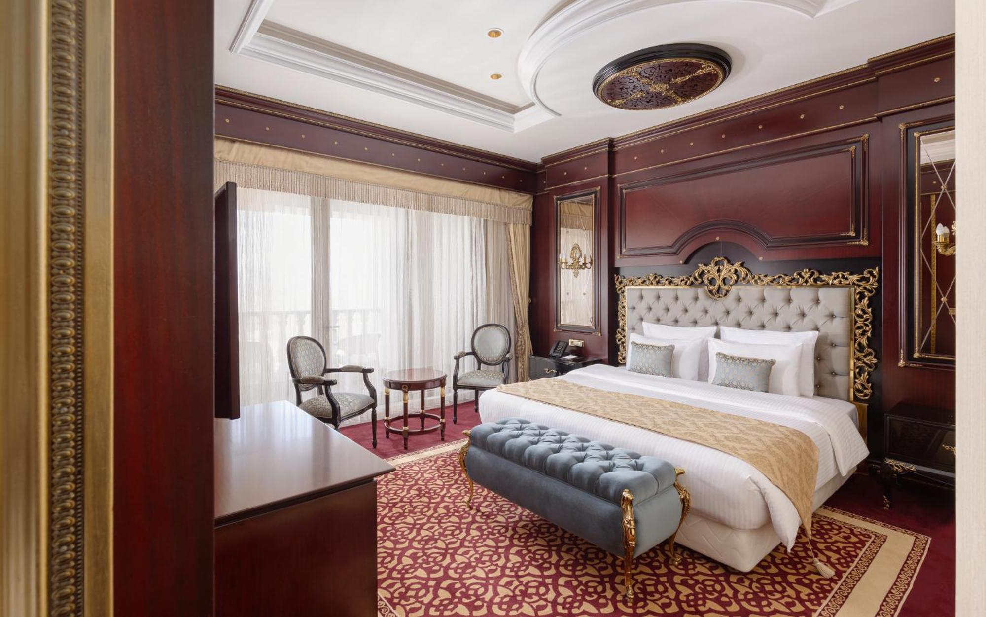 Shamakhi Palace Sharadil Seredil Exteriér fotografie A bedroom at the hotel